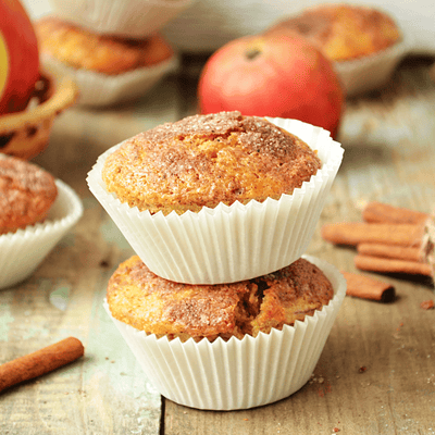 Embrace Fall with Paleo Cinnamon Apple Muffins