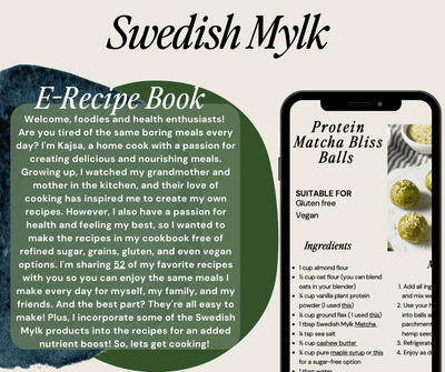 E-recipe book (Gluten free + Refined sugar free) Swedish Mylk 
